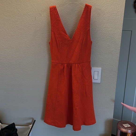 Maeve Orange Minidress - Picture 3 of 6